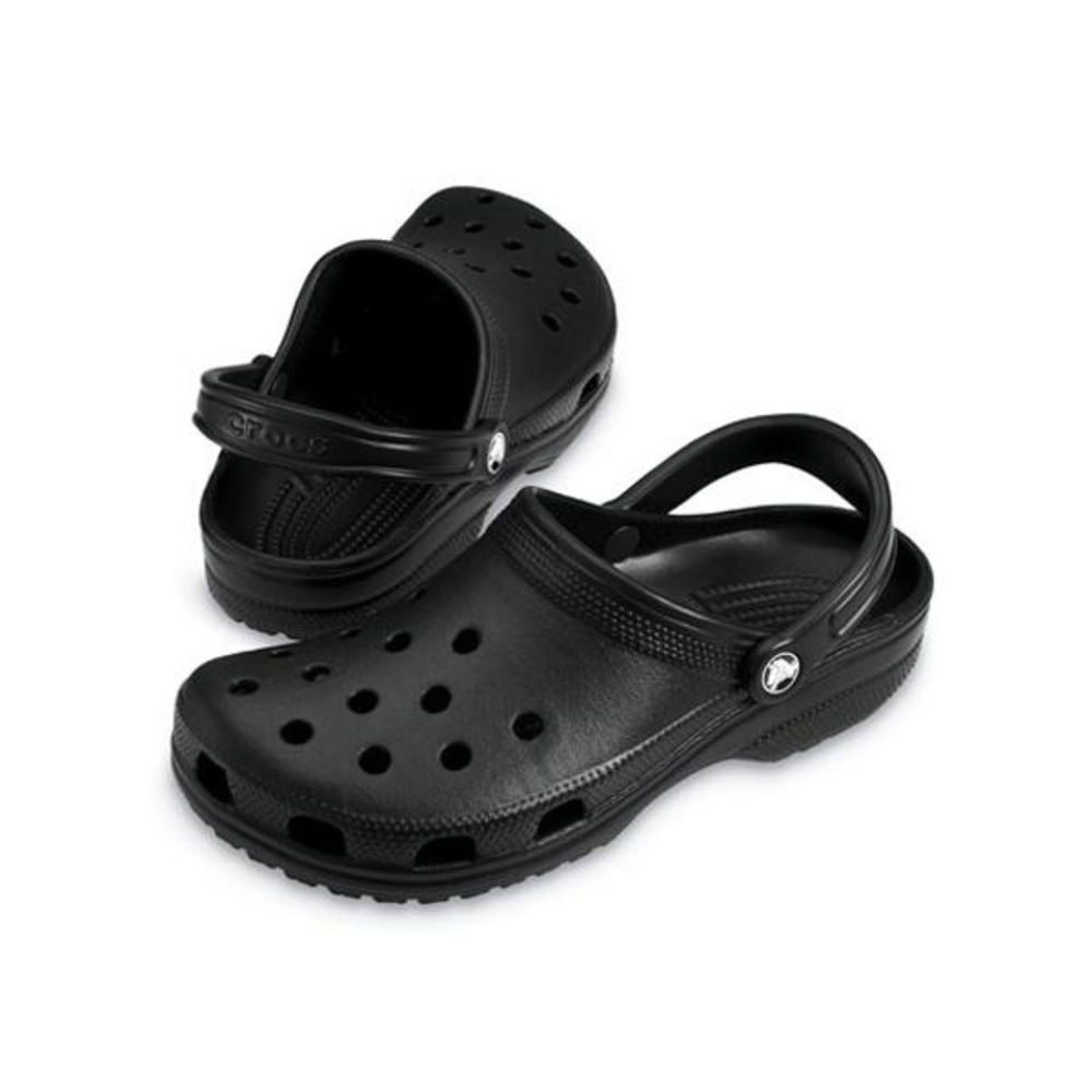 Black crocs
